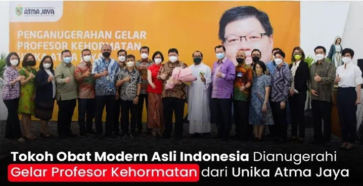 Terobosan Riset OMAI Mendunia, Dr. Raymond Tjandrawinta Dianugerahi Gelar Profesor Kehormatan